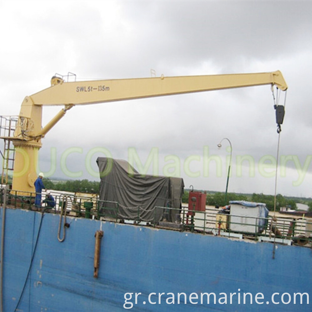 5T13M stiff Boom Crane